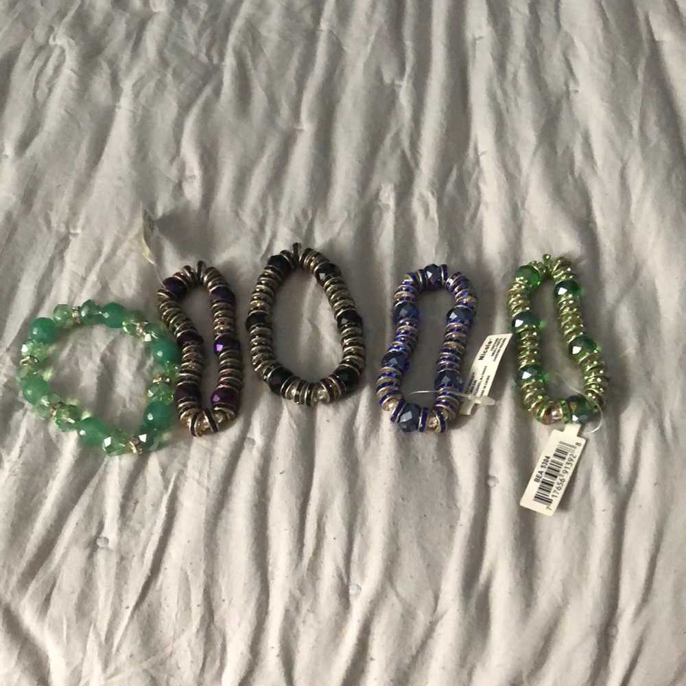 Nicole 5 peice bracelet set